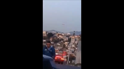 Ovni filmé a Tijuana au Mexique