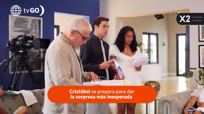 Mira el detrás de cámaras de la venganza de July contra Cristóbal