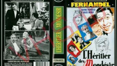 L'héritier des Mondésir Albert Valentin 1940 Fernandel Jules Berry Comédie