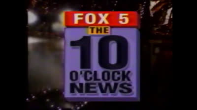 WNYW Fox News: The 10PM News open - October 3, 1991