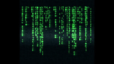 MSX MATRIX DIGITAL RAIN CODES - Retrocomputing 1986 computer