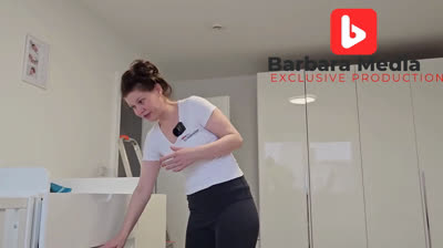 My wife cleaning by Barbara Media Exclusive Production